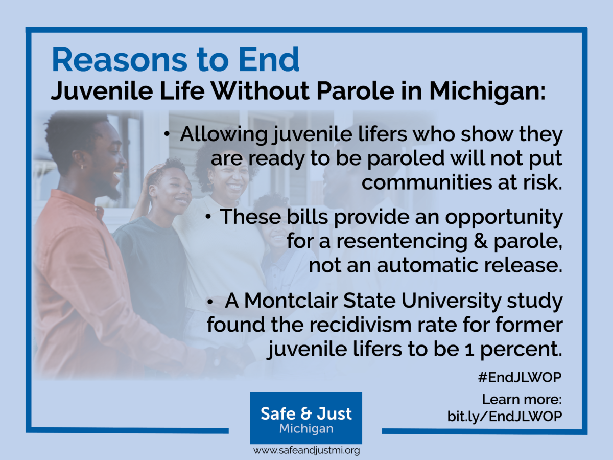 Don't Throw Away the Key on Michigan's Youth — Bring Them Home - Safe &  Just Michigan